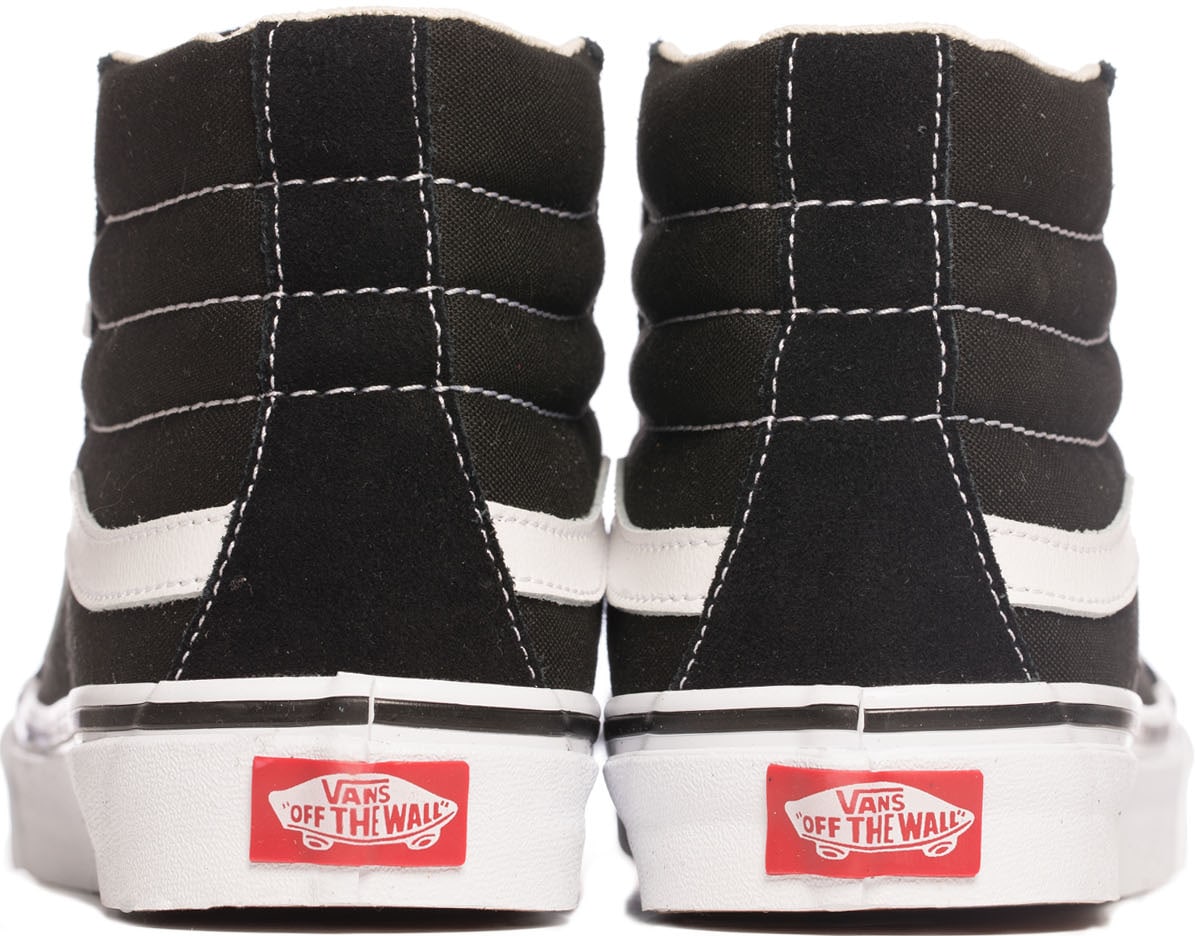 Vans: Black SK8-Hi Slim - 4