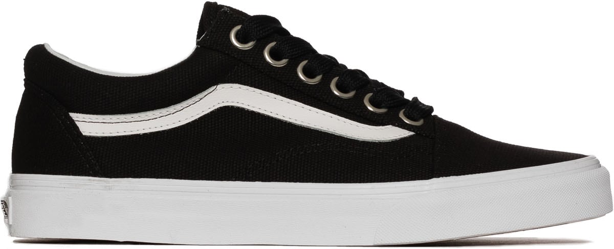Vans: Black Old Skool Oversize Lace - 1