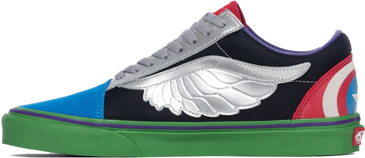 Vans: Multicolor Avengers Old Skool - 2