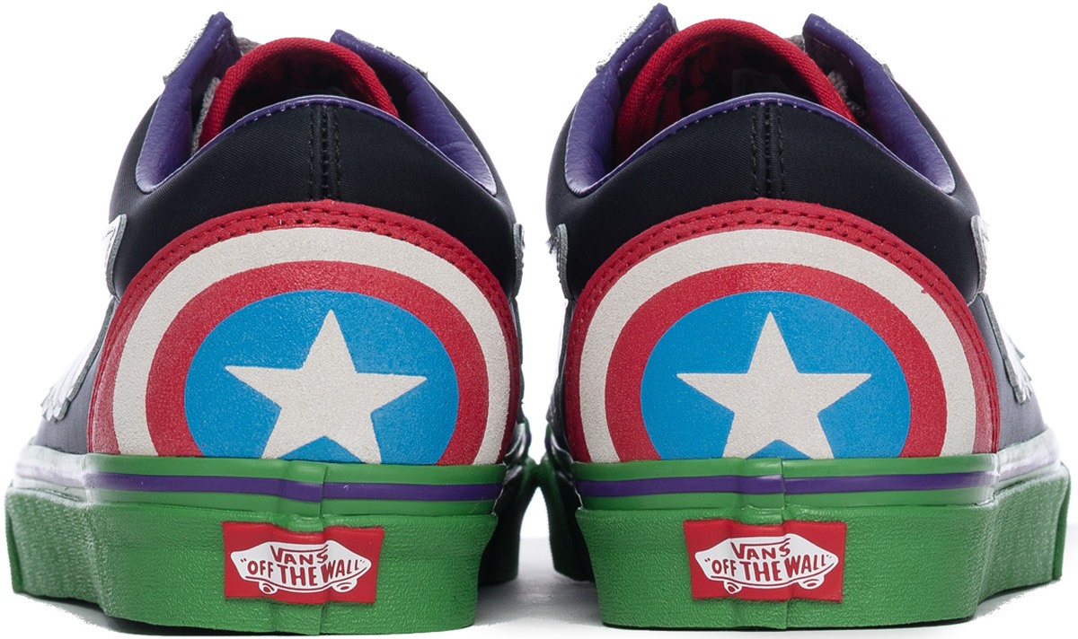 Vans: Multicolor Avengers Old Skool - 5