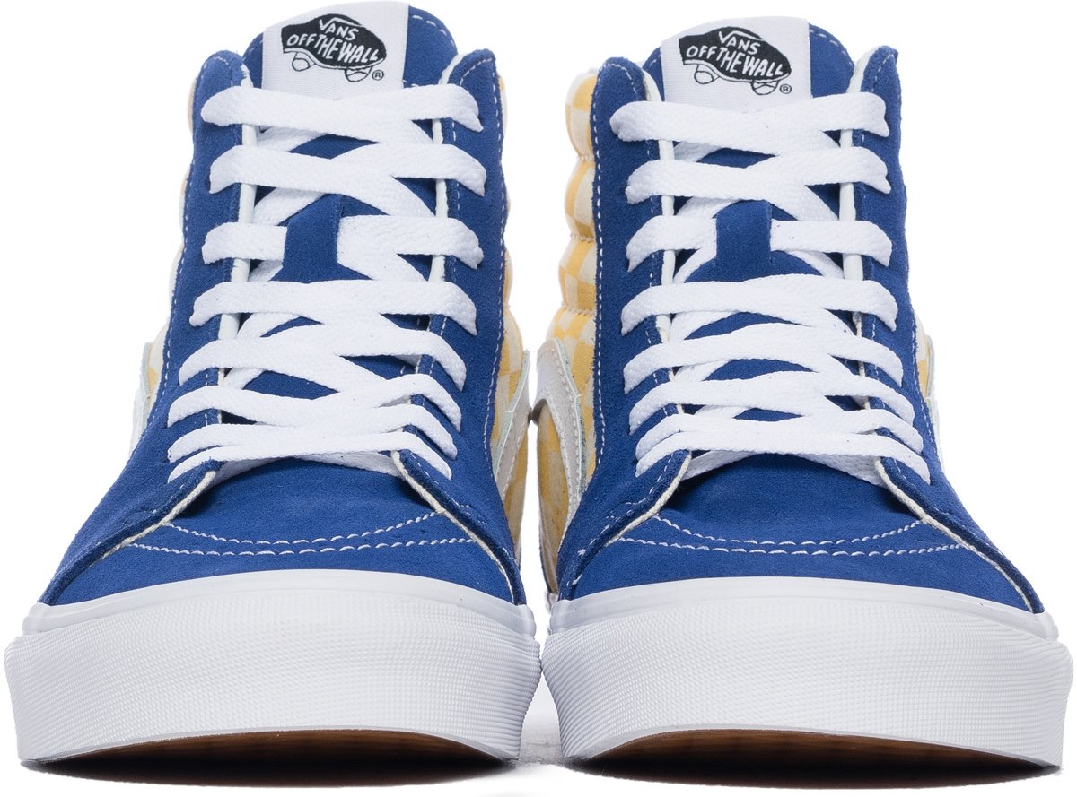 Vans: Multicolor BMX Checkerboard SK8-Hi - 3