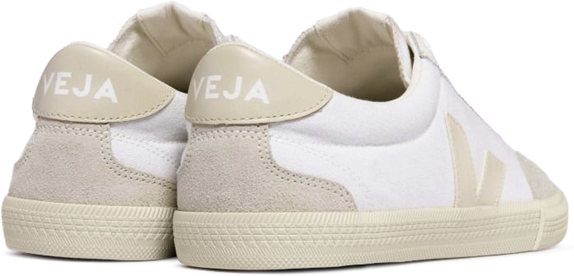 VEJA: White Volley Canvas - 4