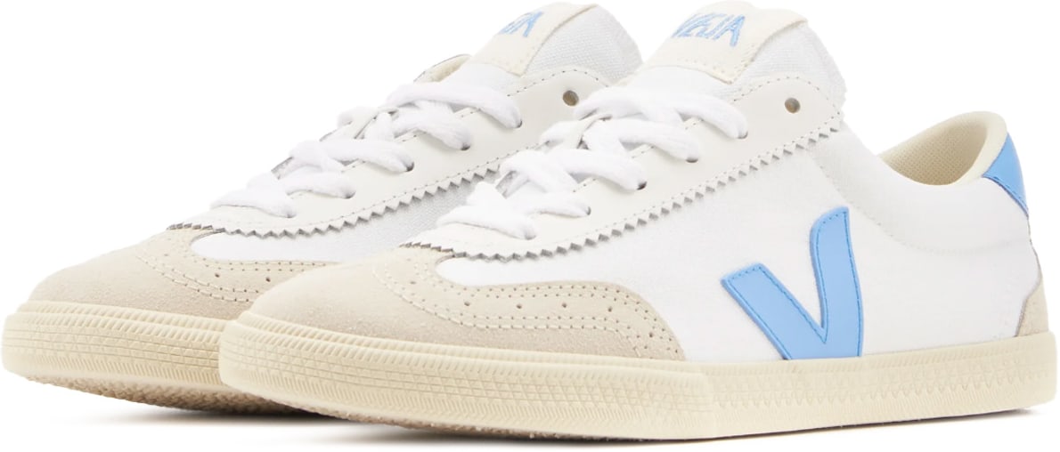 VEJA: Blanc Volley Canvas Blanc - 3