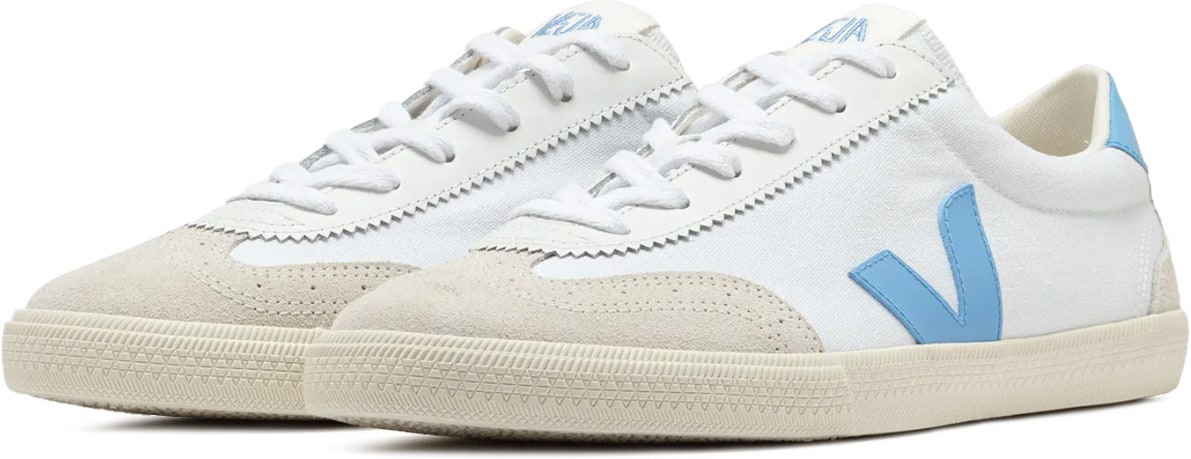 VEJA: Blanc Volley Canvas Blanc - 3