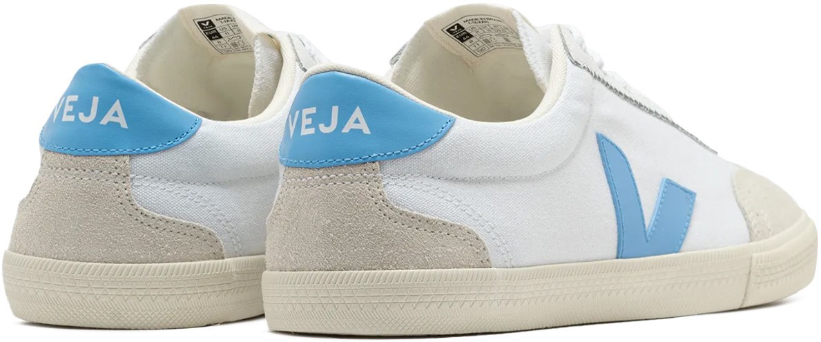 VEJA: White Volley Canvas - 4