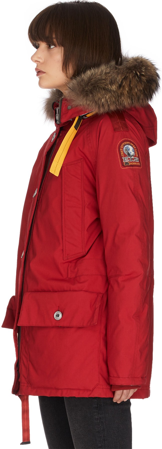 Parajumpers: Rouge Parka Inuit Encapuchonné Rouge - 2