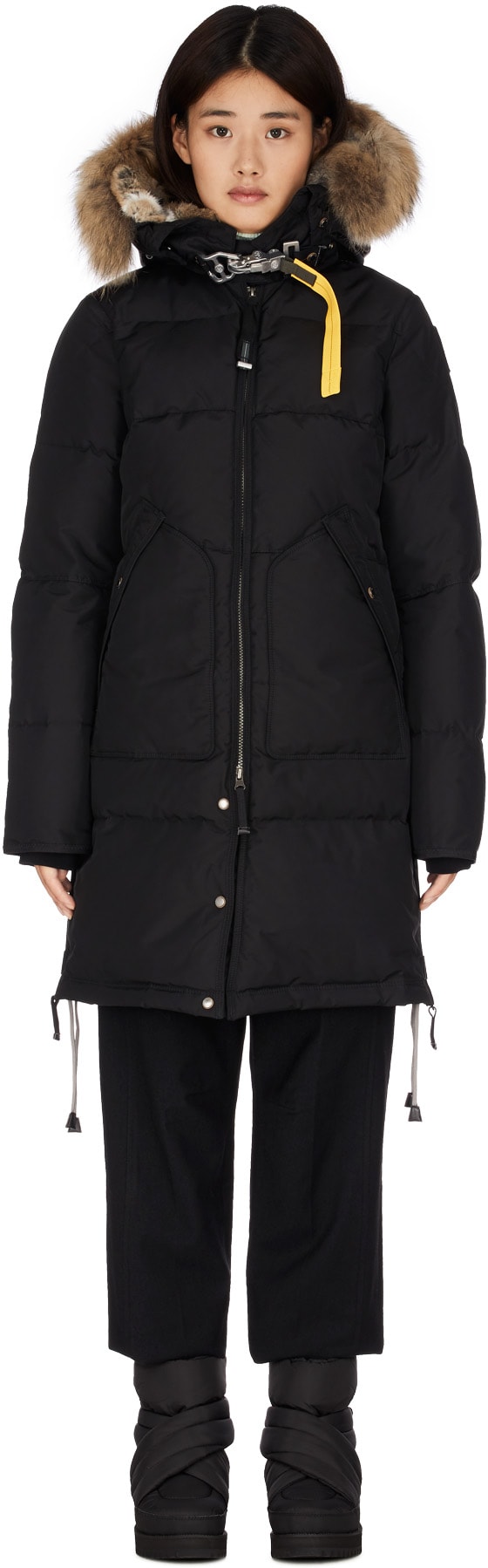 Parajumpers: Black Long Bear Parka - 1