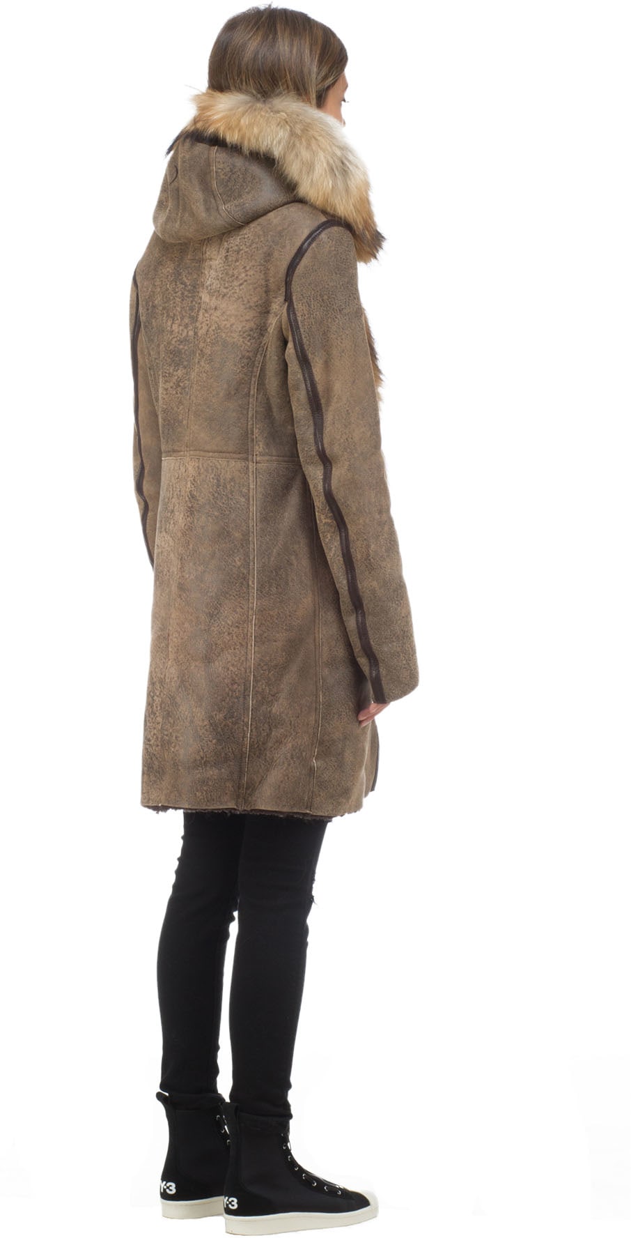 Parajumpers: Brown Megan Coat - 3