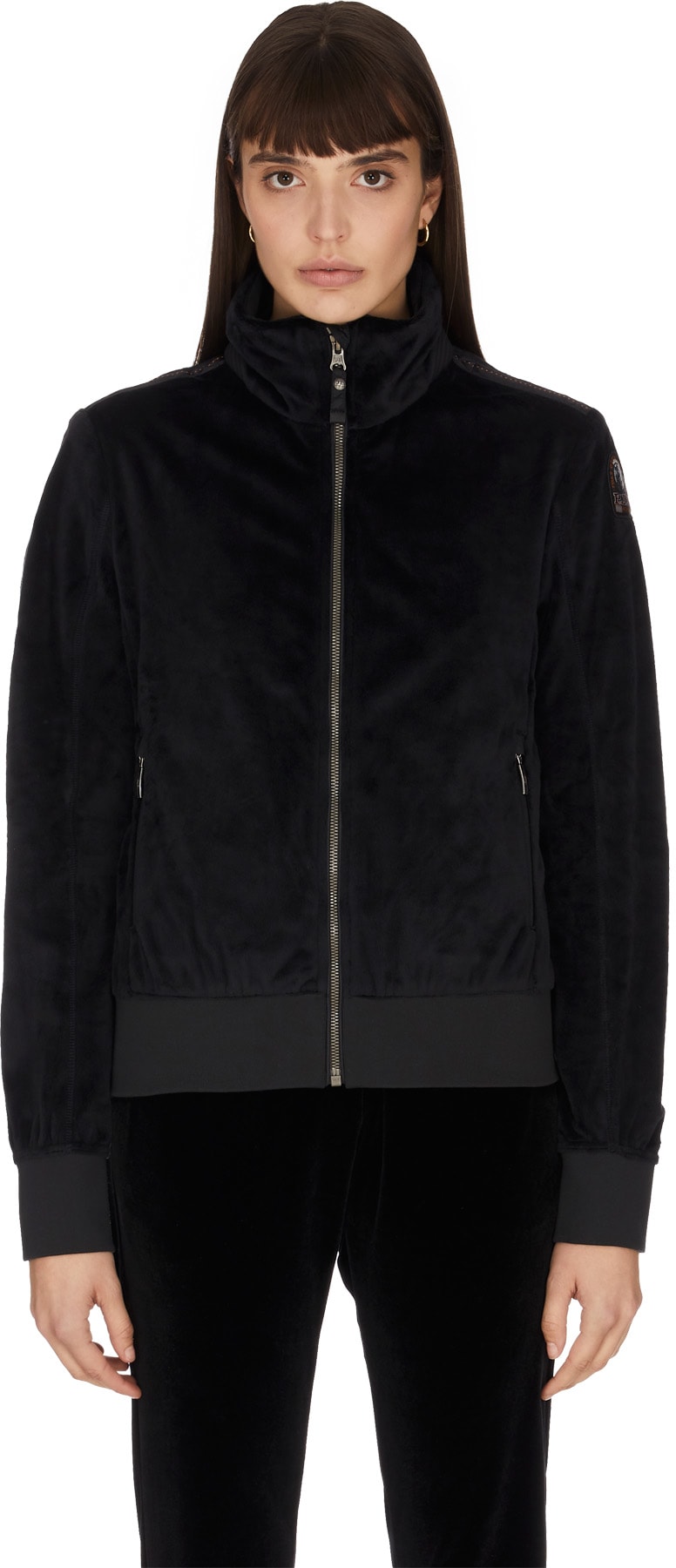 Parajumpers: Noir Tatiana Zip Pullover Jacket Noir - 1