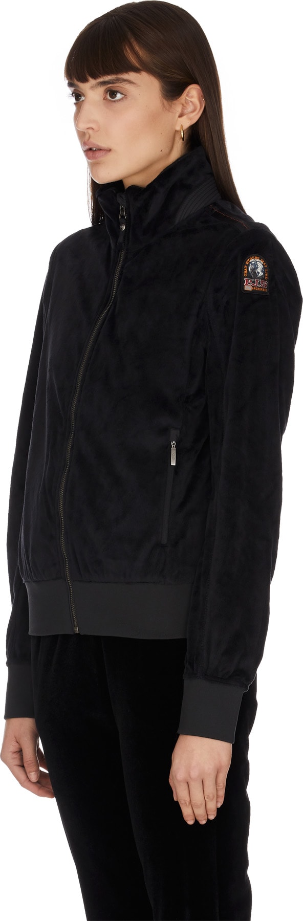 Parajumpers: Noir Tatiana Zip Pullover Jacket Noir - 2