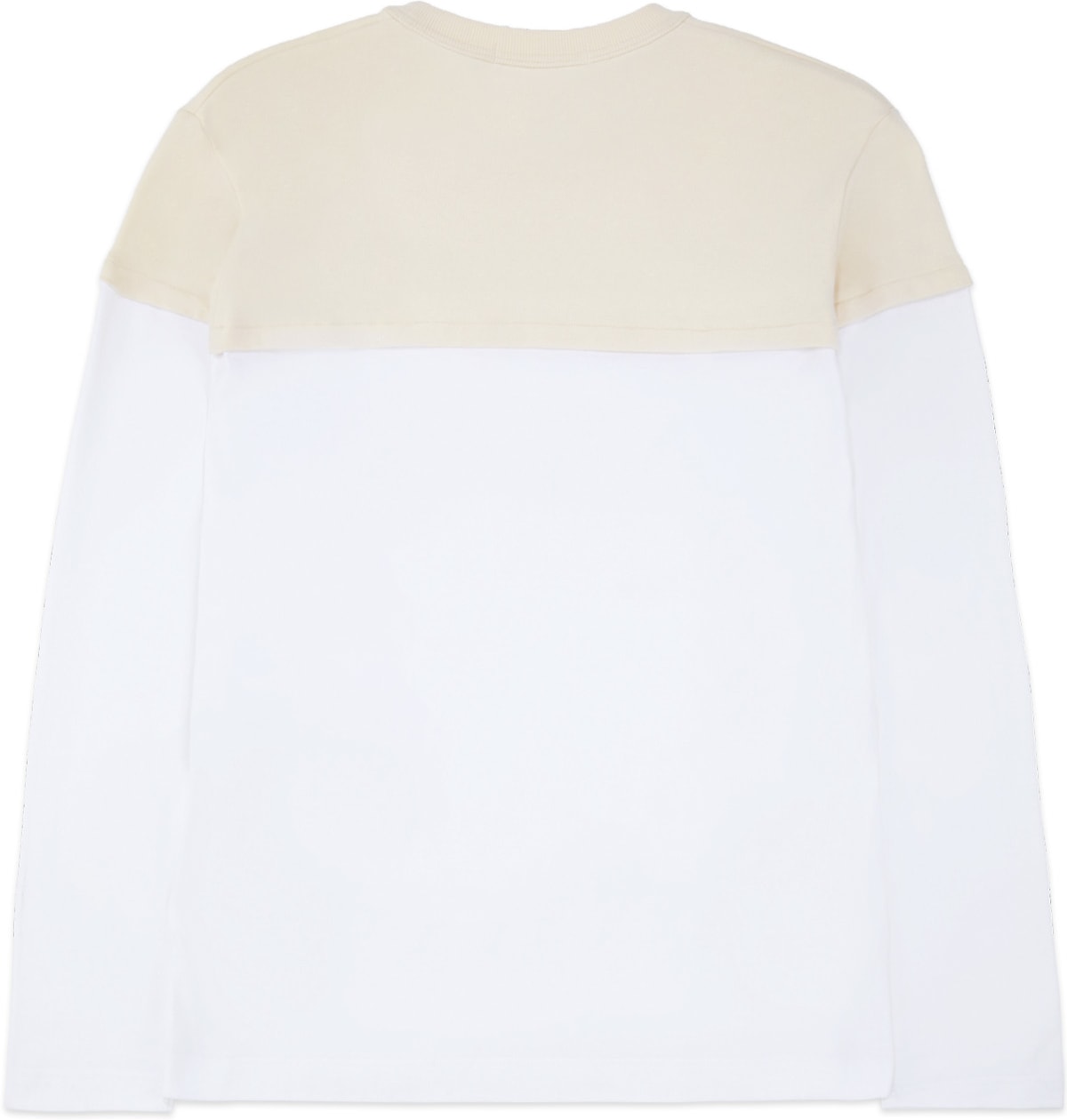 Comme des Garçons Shirt: Multicolor Layered Crew Sweater - 2