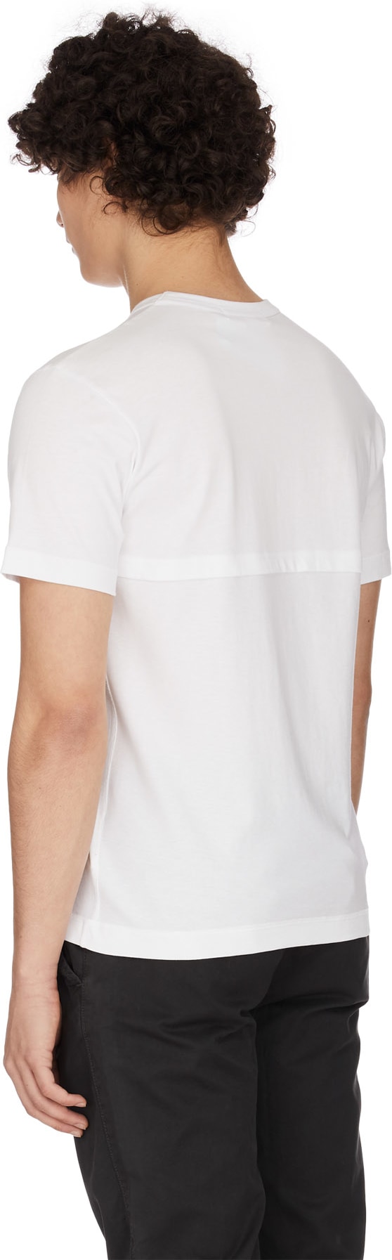 Comme des Garçons Shirt: White Layered Pocket T-Shirt - 2