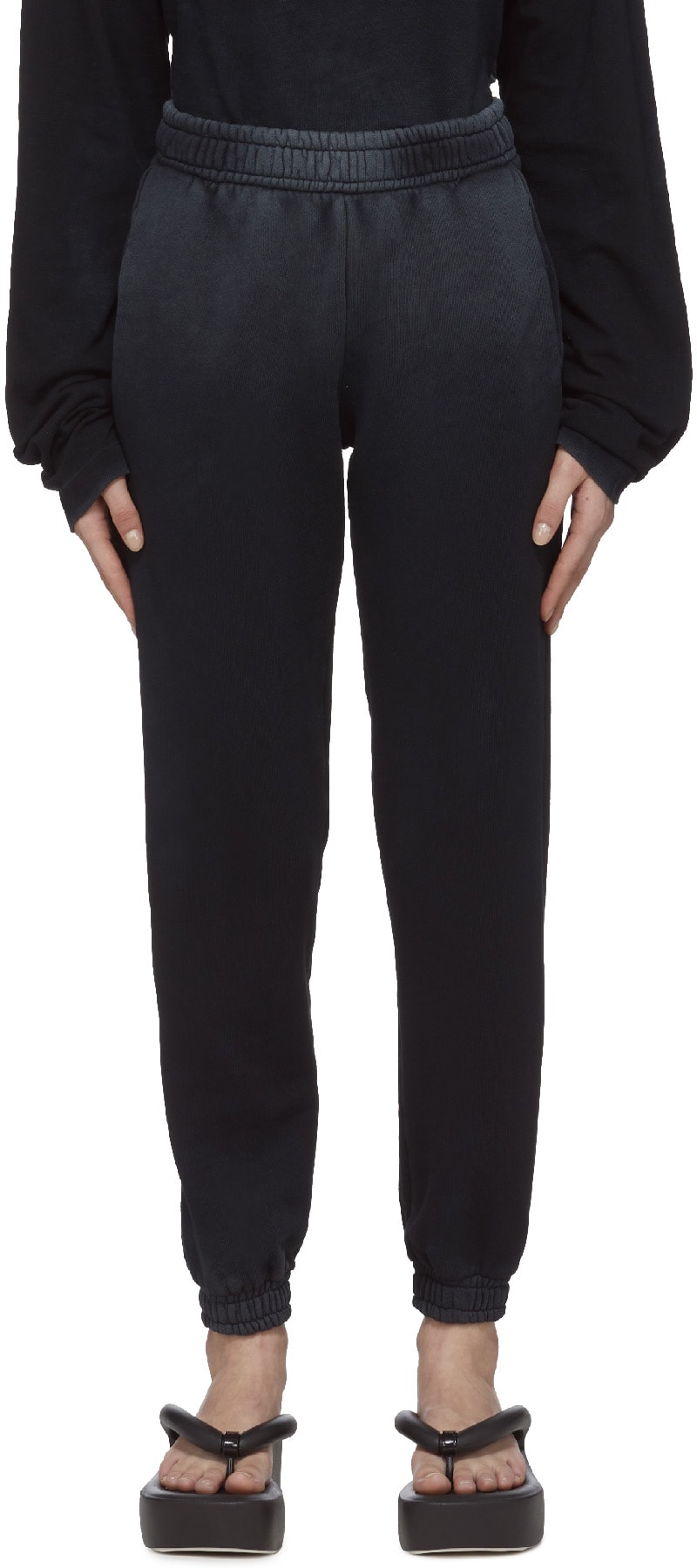 Cotton Citizen: Noir Pantalon de Survêtement Brooklyn Noir - 1