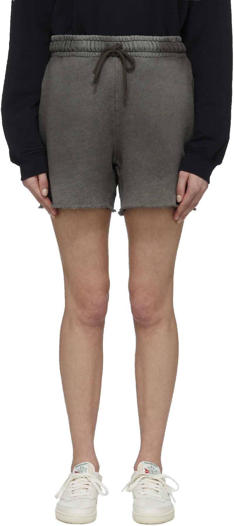 Cotton Citizen: Grey Brooklyn Shorts - 1