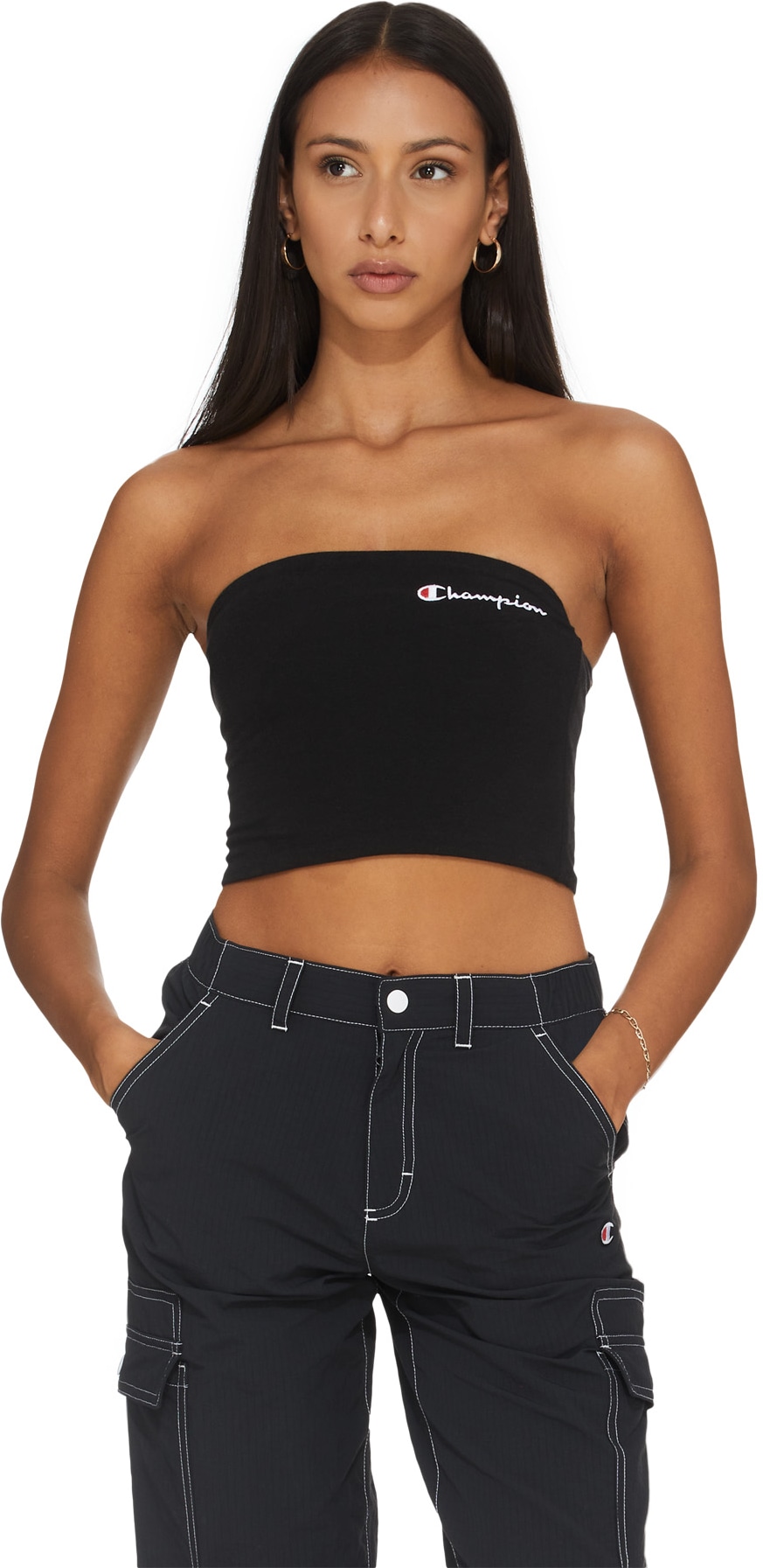 Champion: Noir Bandeau Logo Script Noir - 3