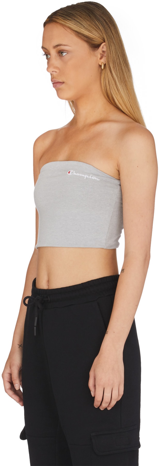 Champion: Gris Bandeau Logo Script Gris - 2