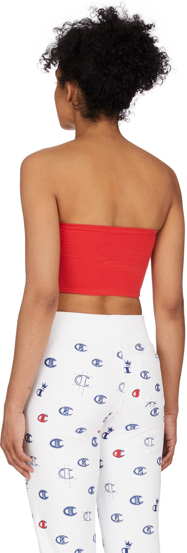 Champion: Red Script Tube Top - 3