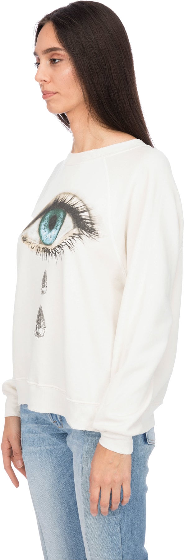 Wildfox: White Rich Tears Sommers Pullover - 2