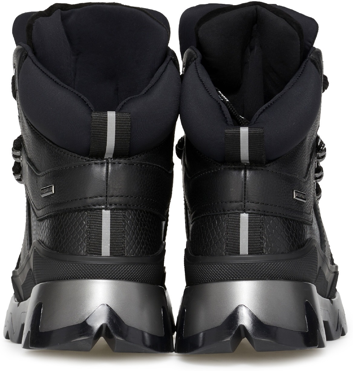 Cougar: Black Wicked Leather Waterproof Sneaker - 5