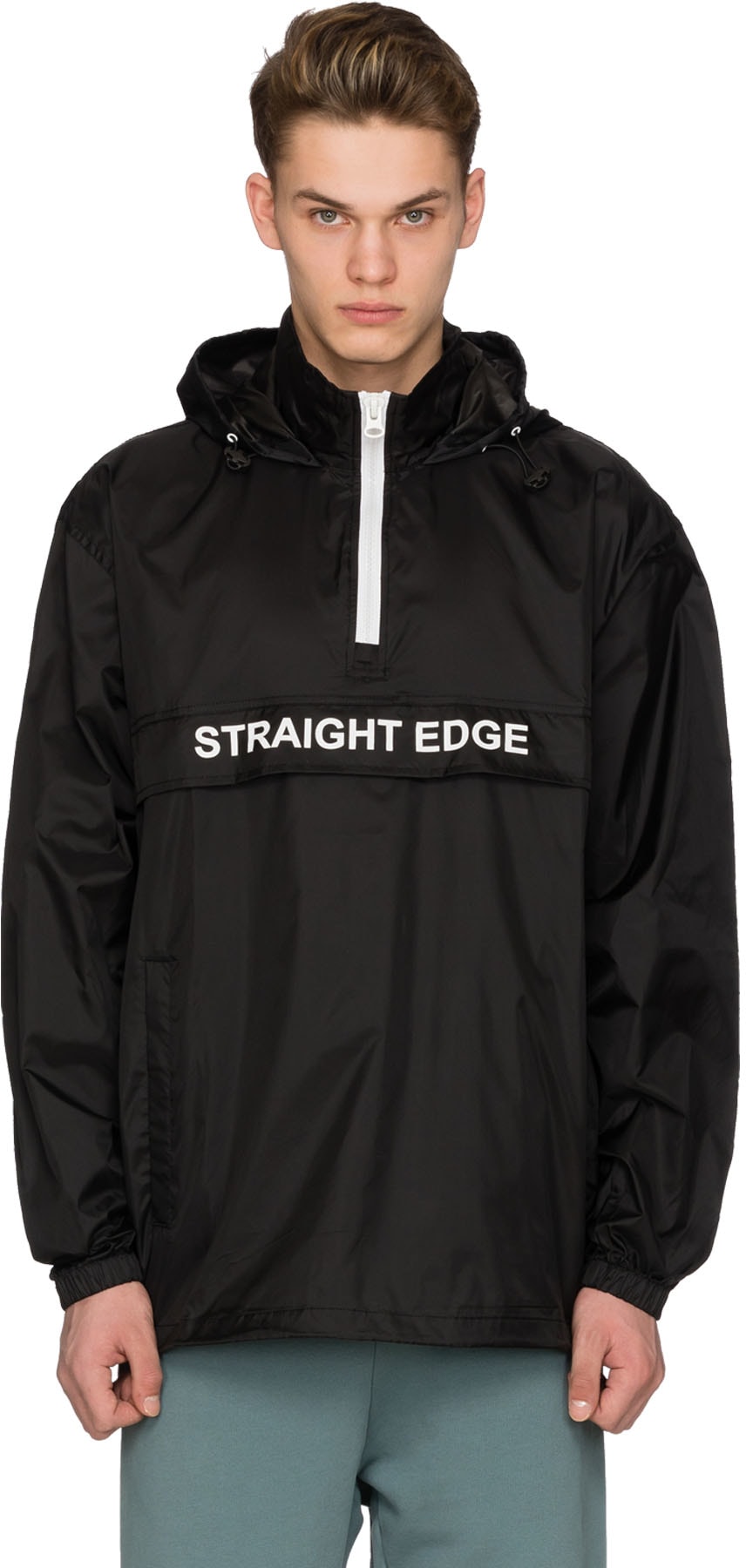 Andrea Crews: Black Windy Jacket - 1