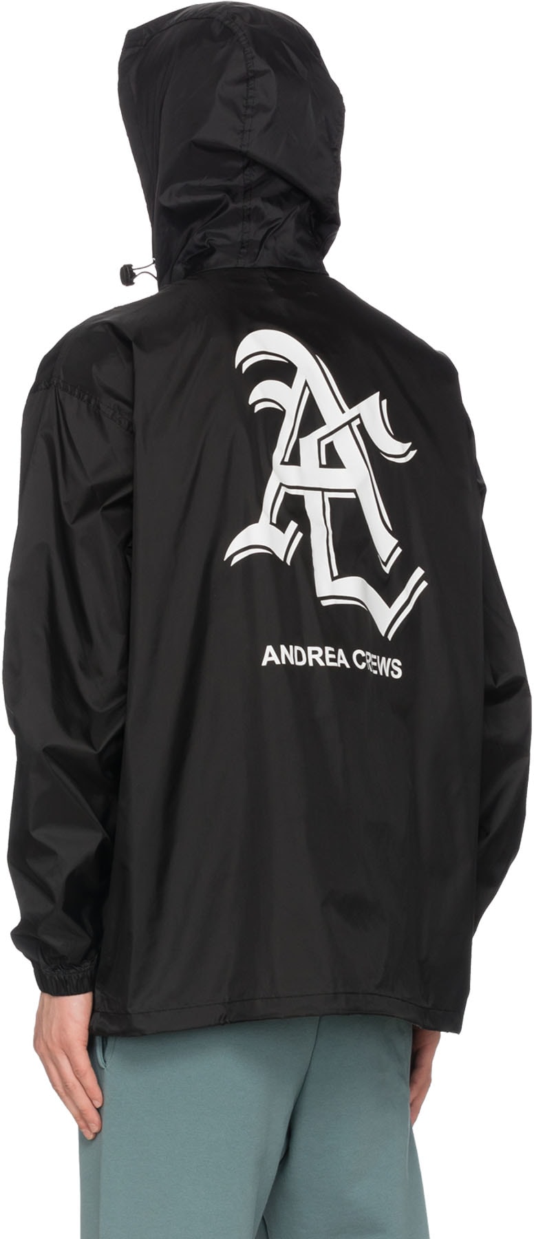Andrea Crews: Black Windy Jacket - 3