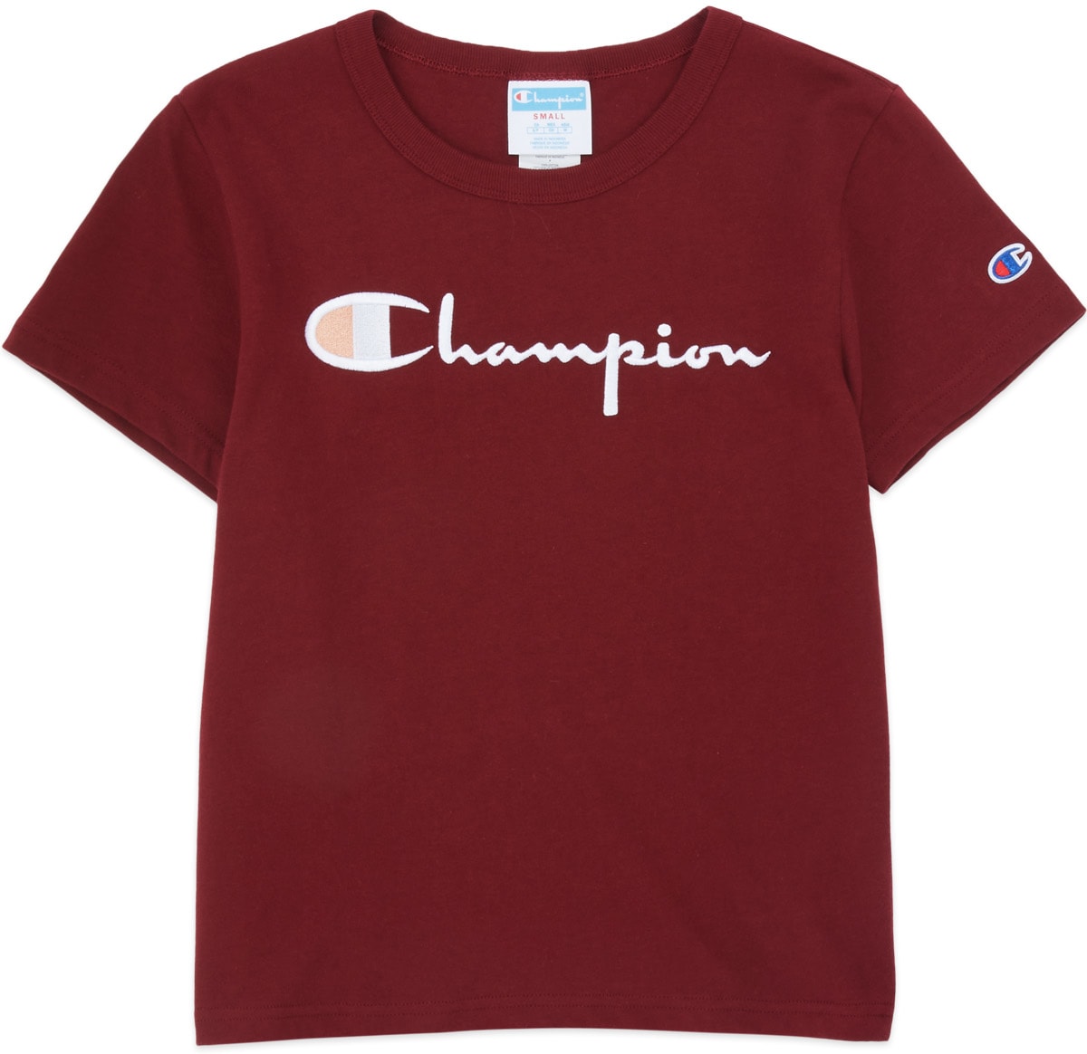 Champion: Red Girlfriend T-Shirt - 1