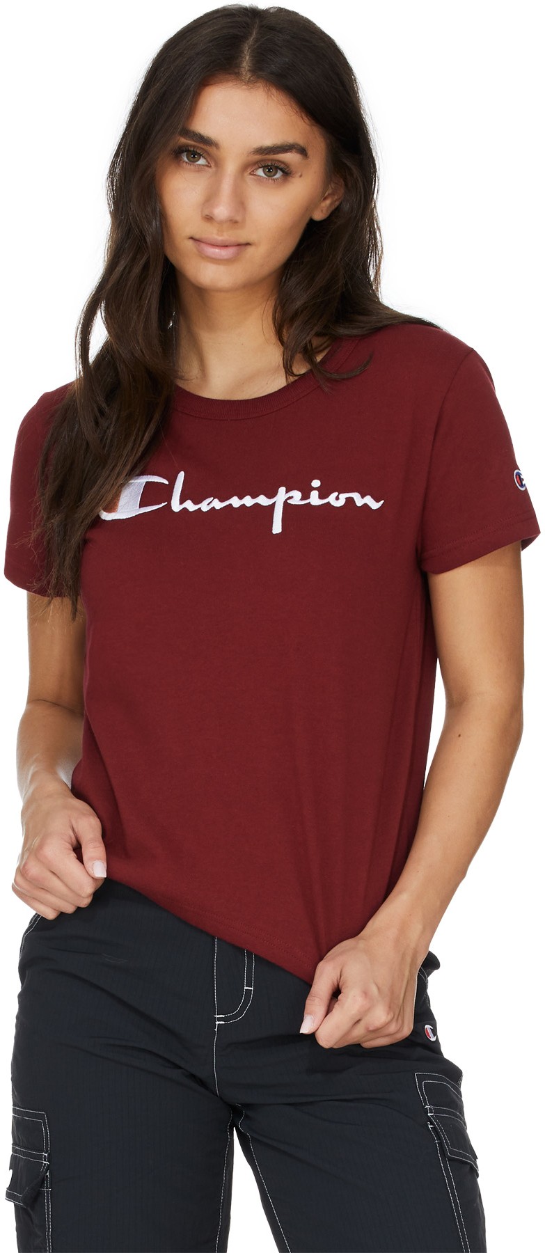 Champion: Red Girlfriend T-Shirt - 3