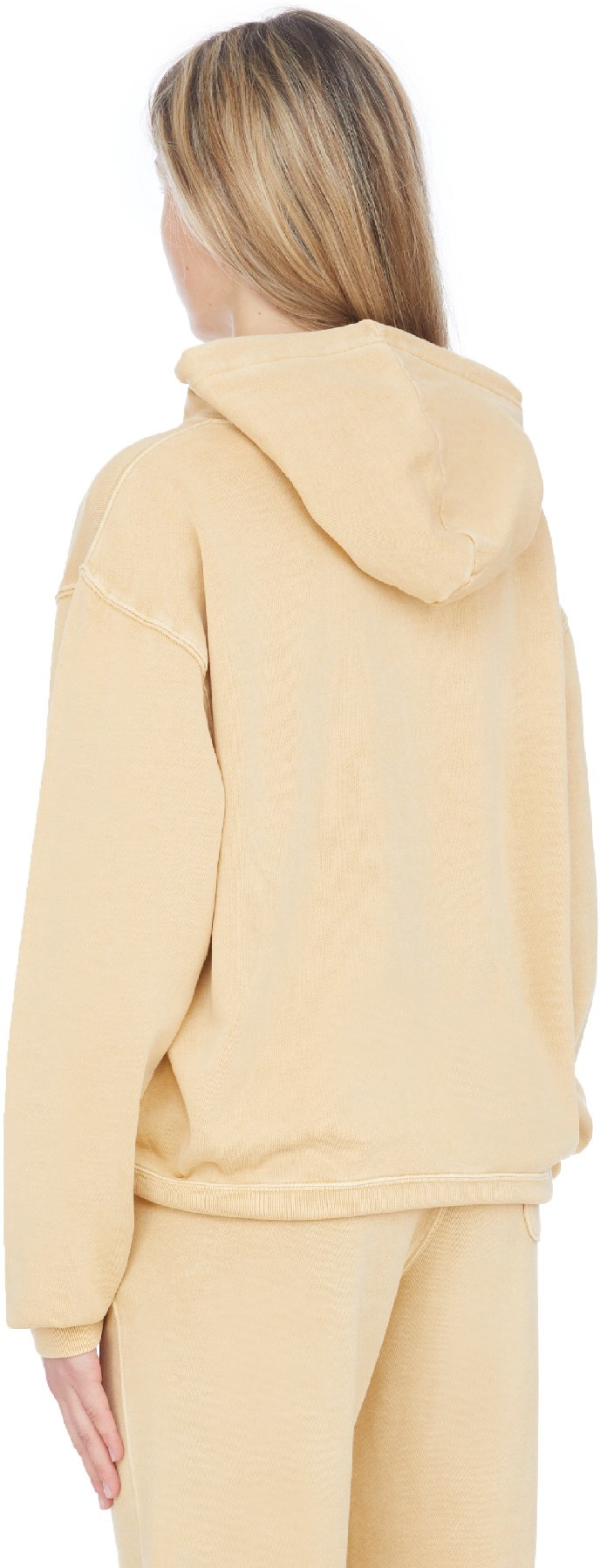 Champion: Or Pull à Capuche Boyfriend Vintage Dye Or - 3