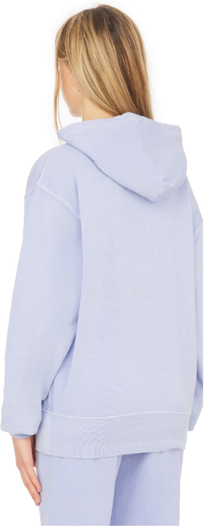 Champion: Bleu Pull à Capuche Boyfriend Vintage Dye Bleu - 3
