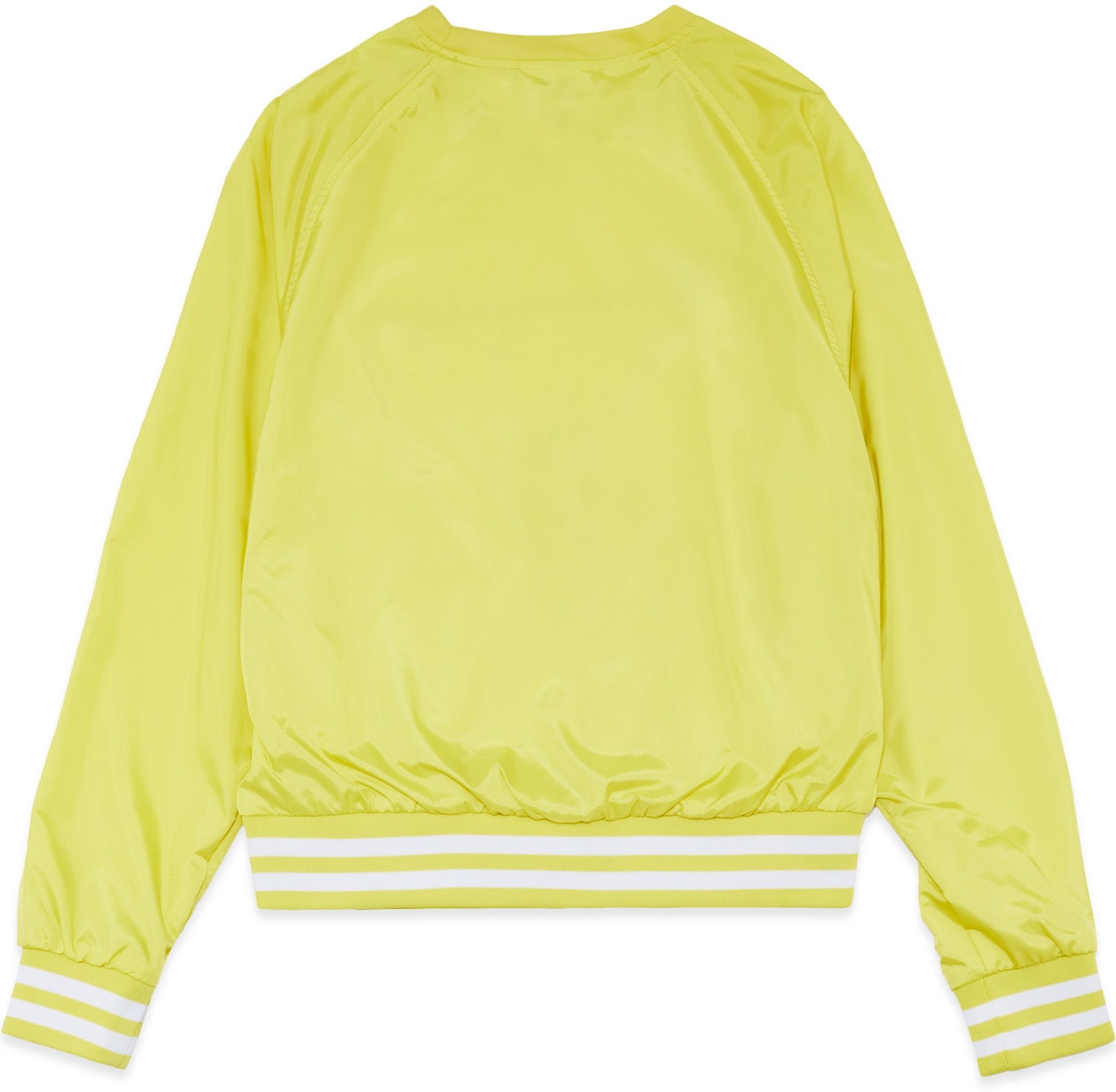 Champion: Yellow Ripstop Script Crew Sweater - 2