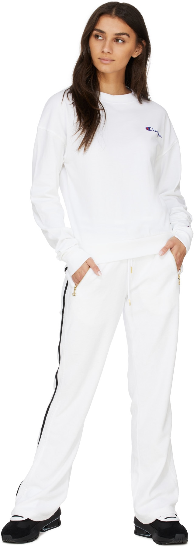 Champion: Blanc Pull Heritage Blanc - 4