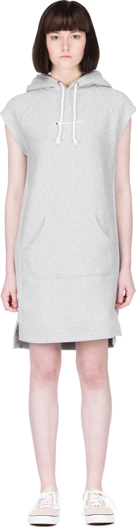 Champion: Gris Robe Hoodie Gris - 1