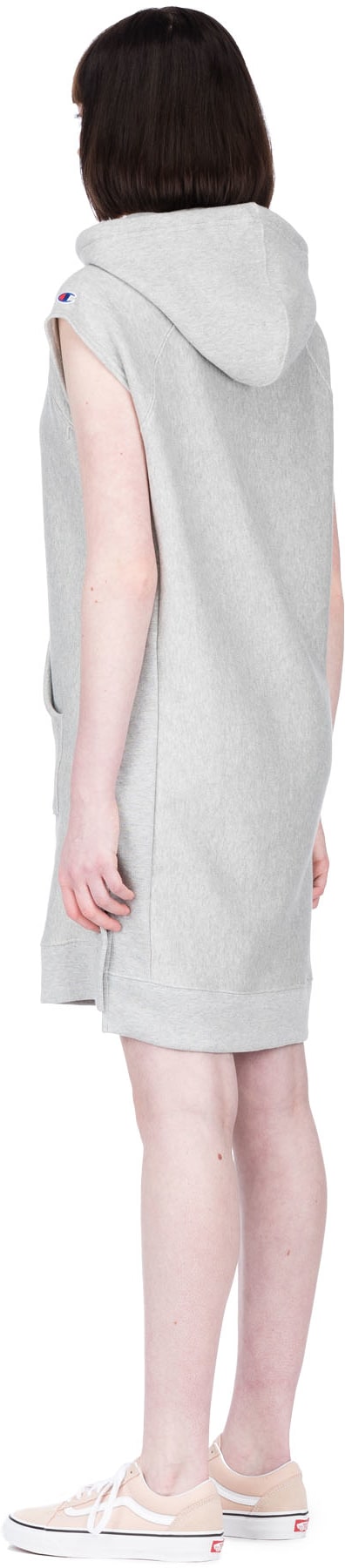 Champion: Gris Robe Hoodie Gris - 3
