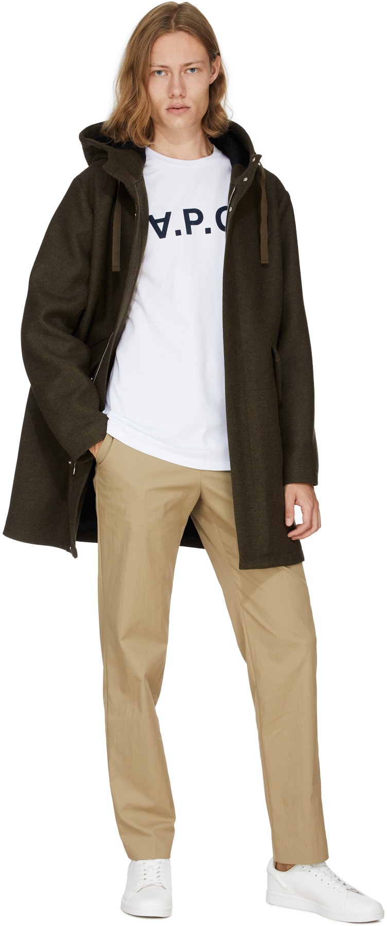 A.P.C.: Green Benoit Parka - 5
