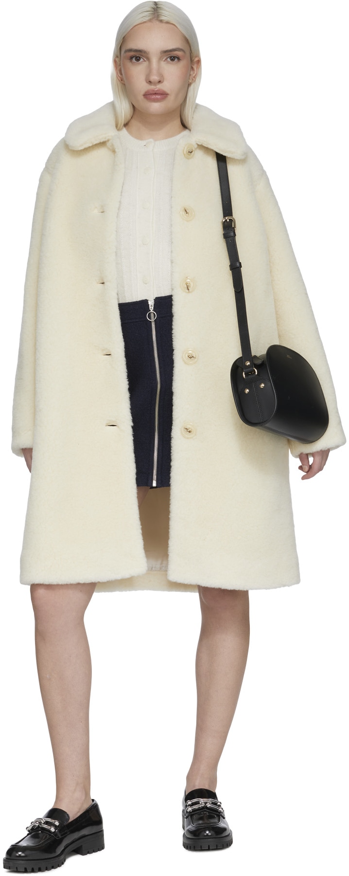 A.P.C.: Neutrals Katerine Coat - 4