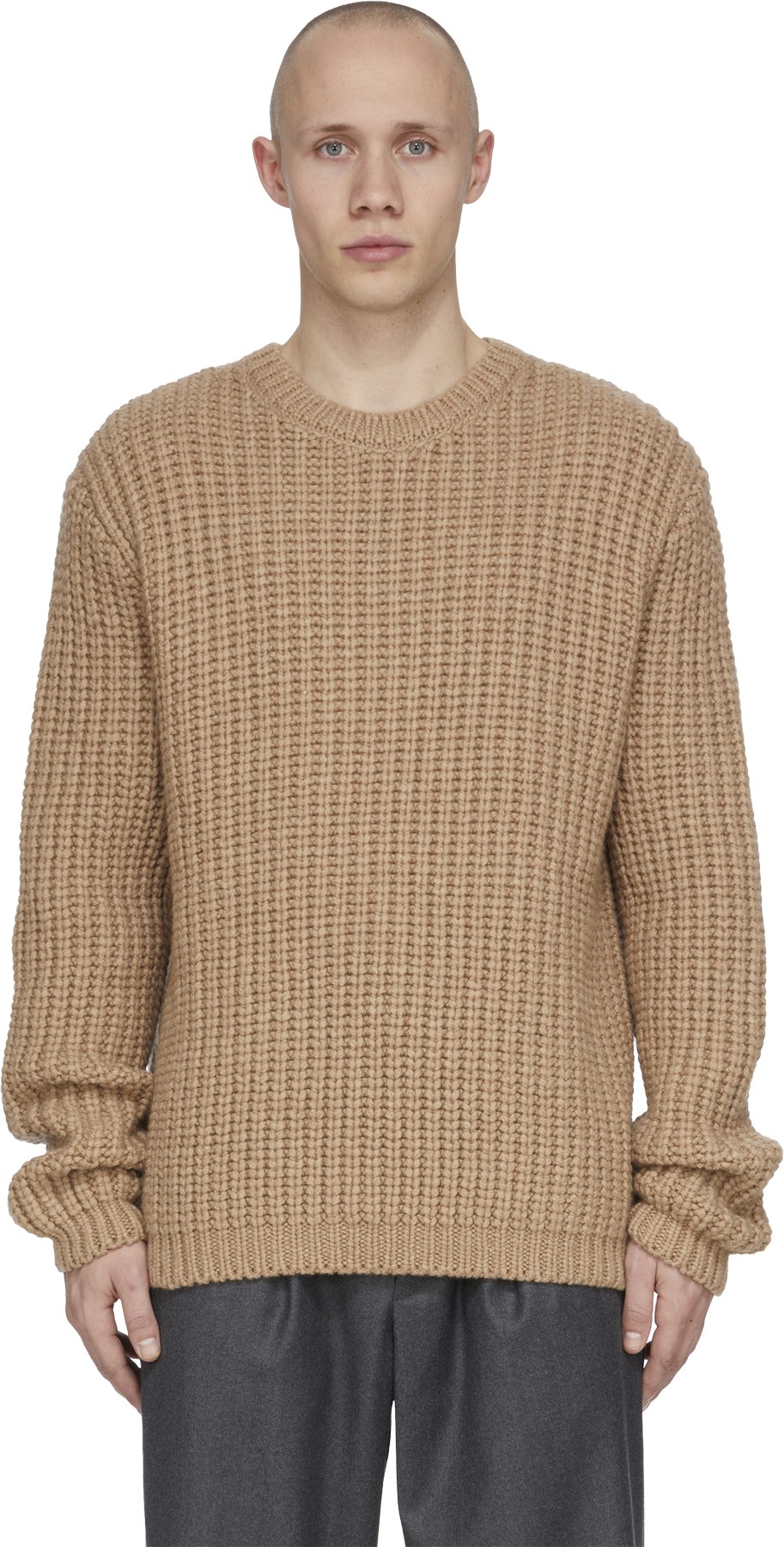 A.P.C.: Neutrals Henri Knit Crew Sweater - 1