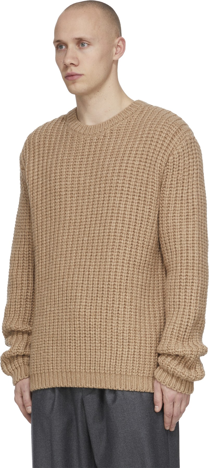 A.P.C.: Neutrals Henri Knit Crew Sweater - 2