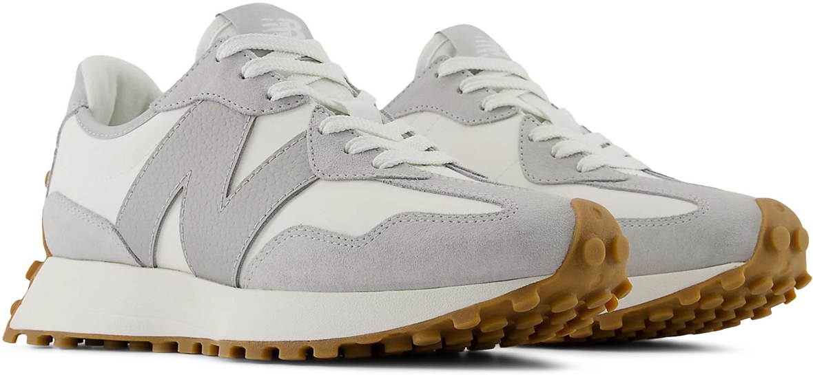 New Balance: Gris 327 Gris - 3