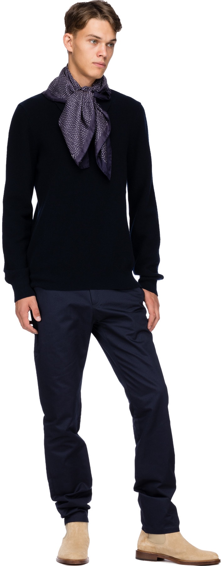 A.P.C.: Blue Guitry Polo Shirt - 4