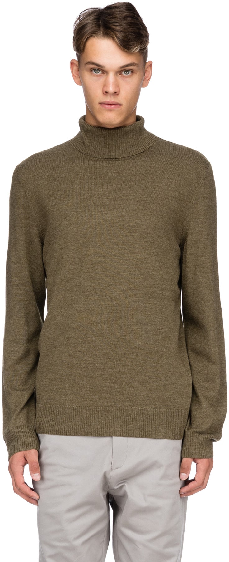 A.P.C.: Neutrals Marcelino Knit Sweater - 1