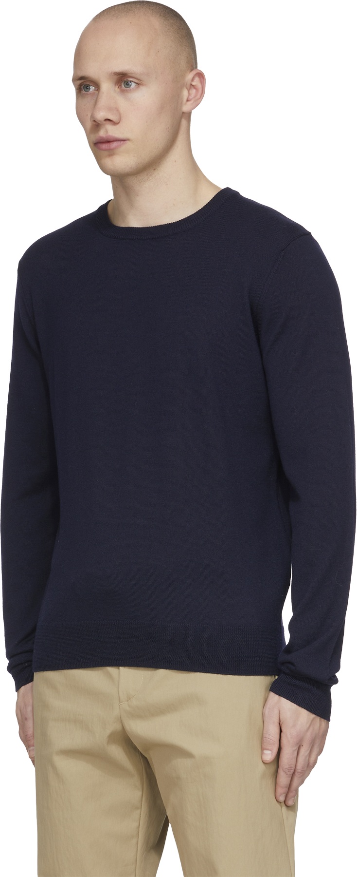 A.P.C.: Blue King Knit Crew Sweater - 2