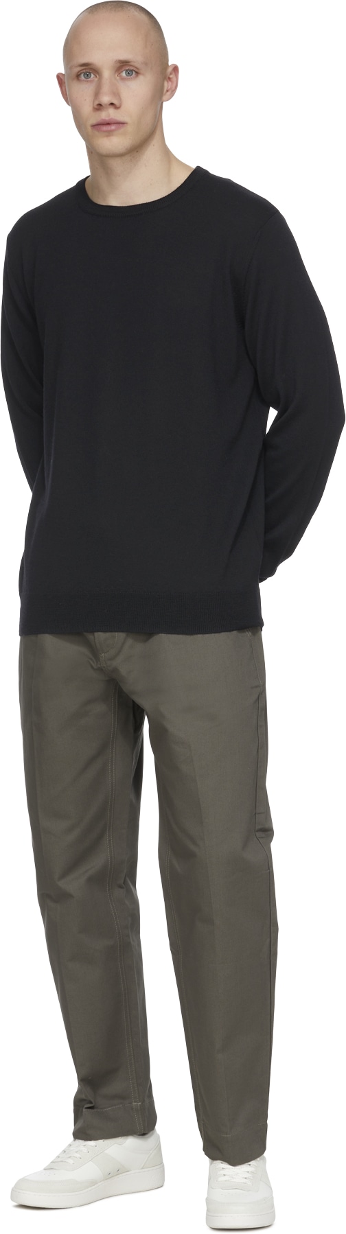 A.P.C.: Noir Pull en Tricot King Noir - 4