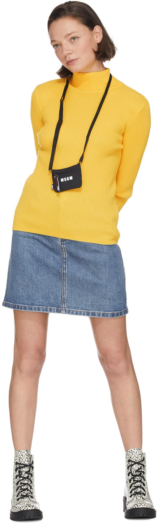 A.P.C.: Jaune Pull Carmen Jaune - 4