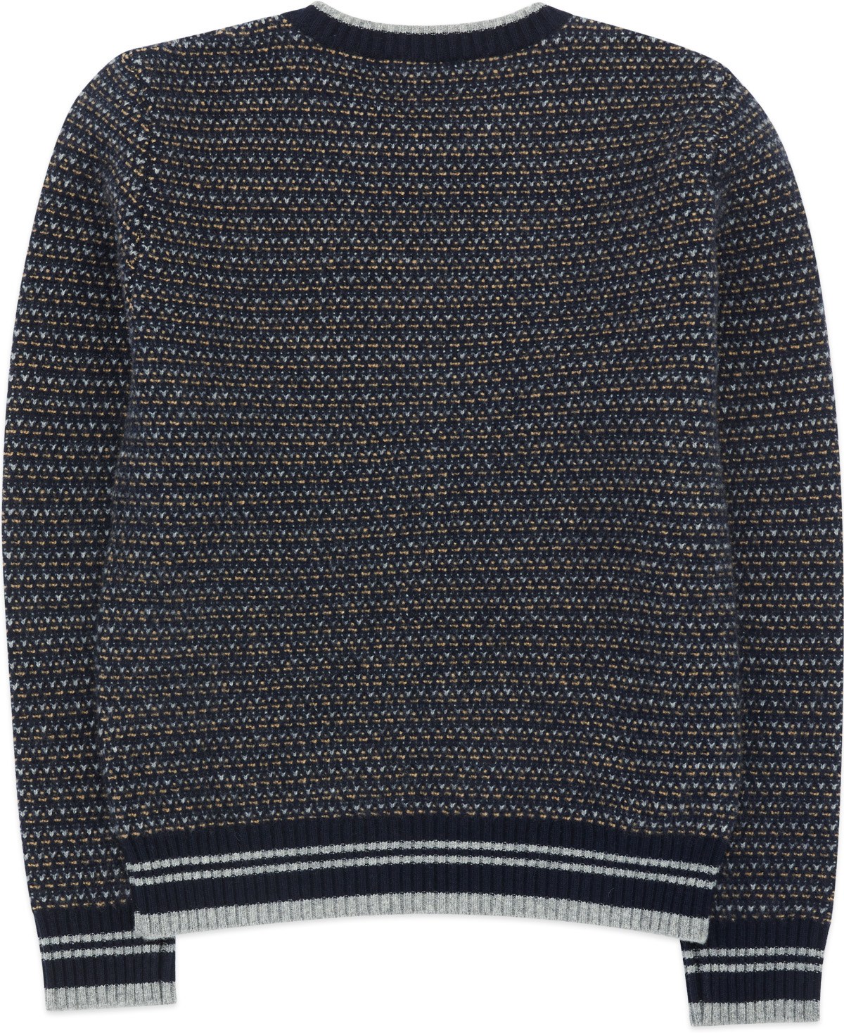 A.P.C.: Blue Adele Knit Crew Sweater - 2