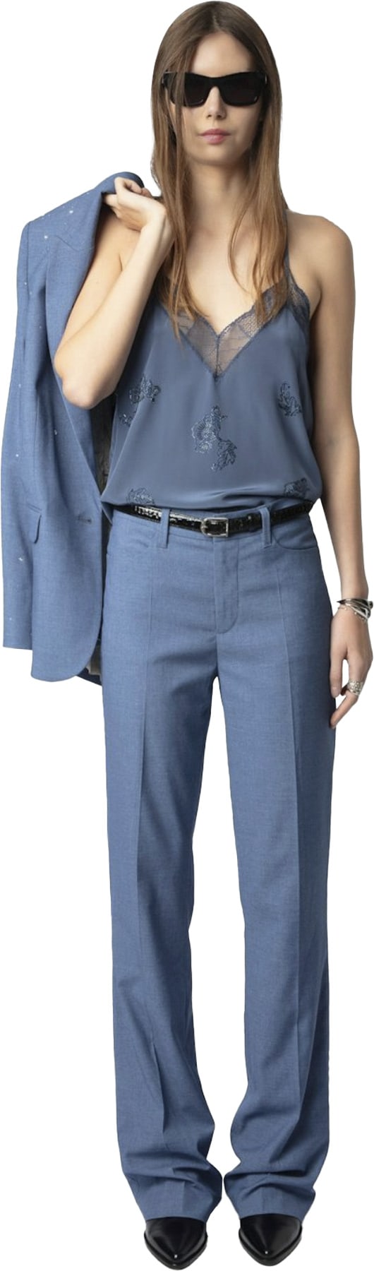 Zadig & Voltaire: Bleu Camisole Christy Bleu - 2