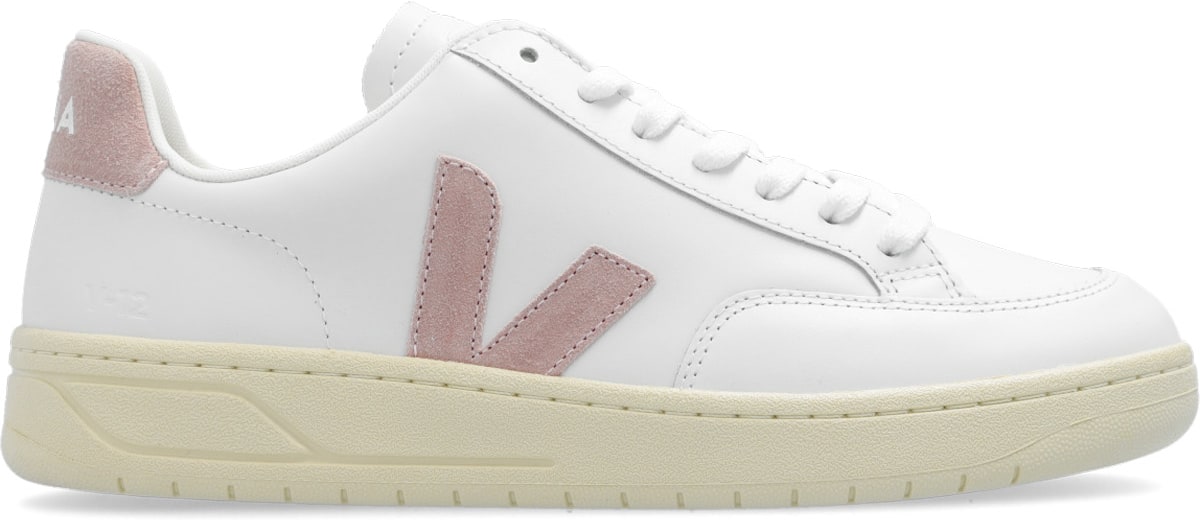 VEJA: White V-12 Leather - 1