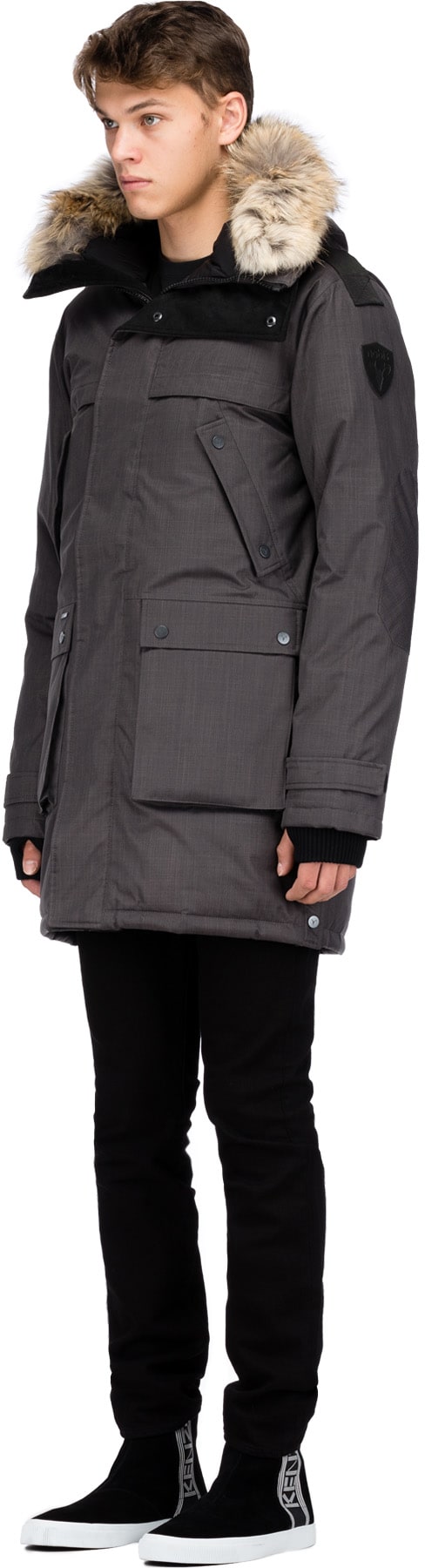 Nobis: Gris Parka Yatesy Gris - 2