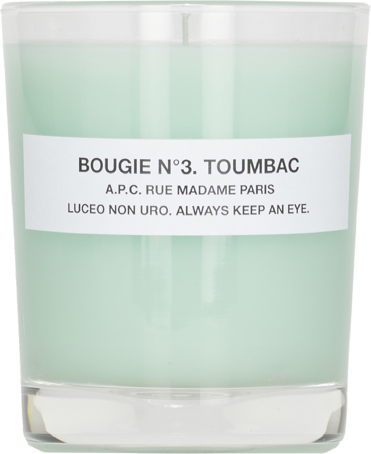 A.P.C.: Vert Bougie N°3. Toumbac Vert - 1