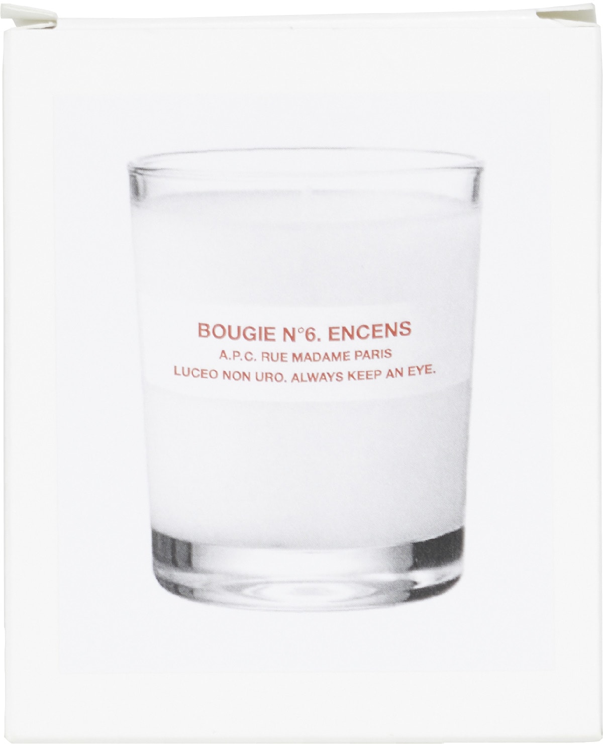 A.P.C.: Neutrals Bougie N°6. Encens - 2