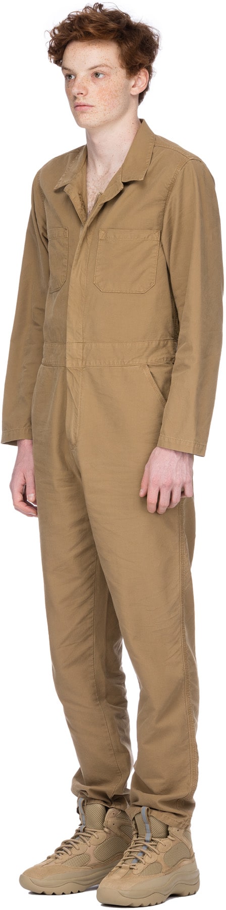 YEEZY: Neutrals Workwear Jumpsuit - 2